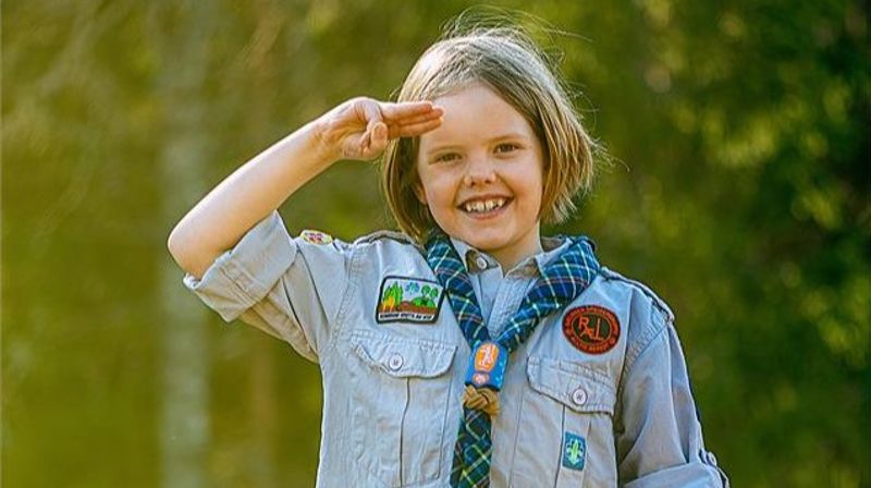 Foto: Gressvik speidergruppe