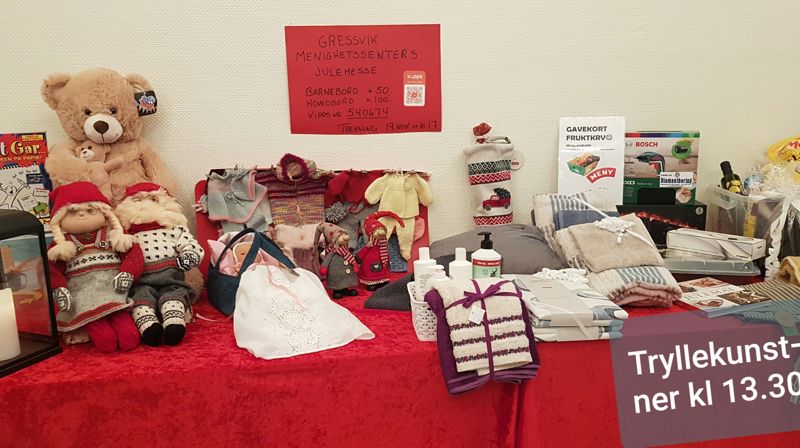 Julemesse på Gressvik menighetssenter