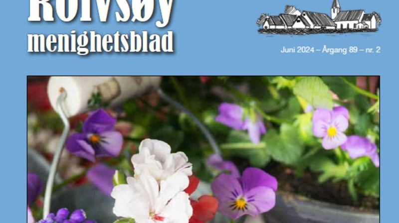 Sommerutgaven av menighetsbladet