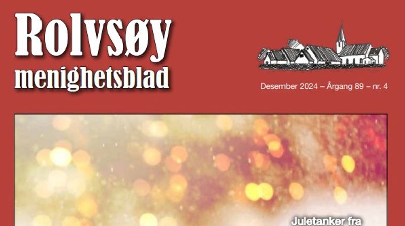 Advents- og juleutgaven av menighetsbladet