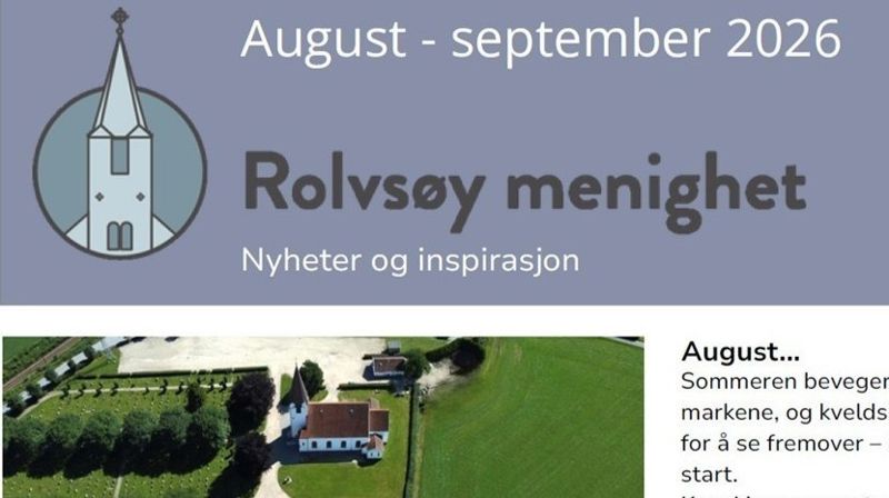 Nytt månedsbrev fra Rolvsøy menighet