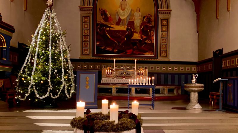 Jul og nyttår i Rolvsøy kirke