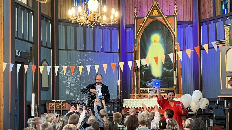 6-årstreff - Heilt førsteklasses fest!