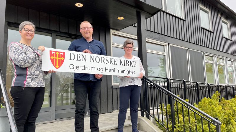 Kirkekontoret har flyttet