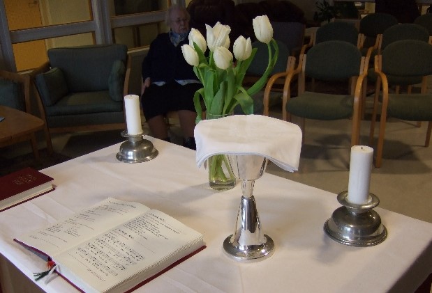 Musikkandakt og hverdagsgudstjeneste på Helsehuset