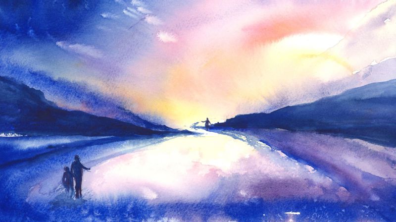 Maleri av Anne Synnøve Steinset