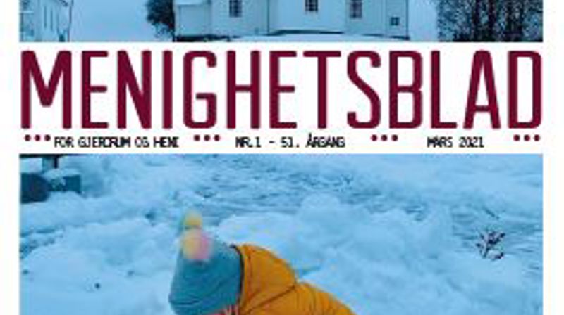 Det første menighetsbladet i 2021