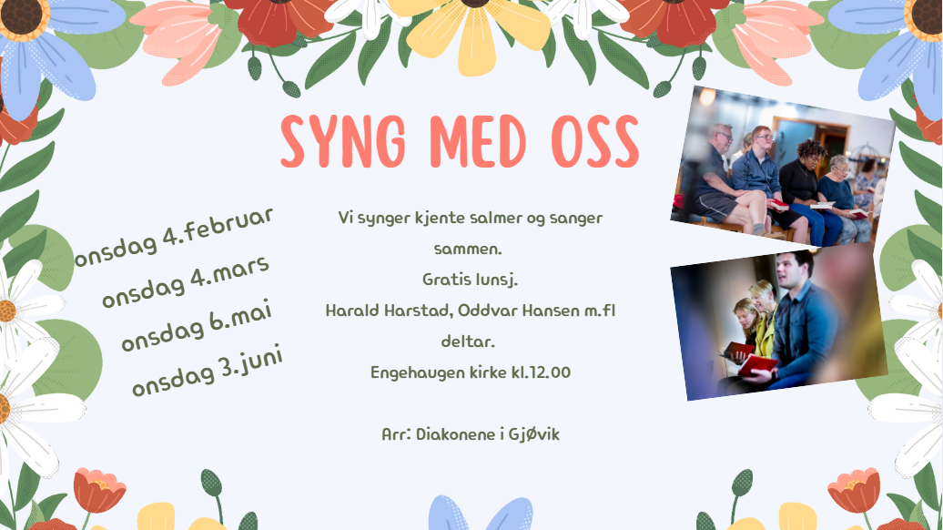 Syng med oss! Våren 2026