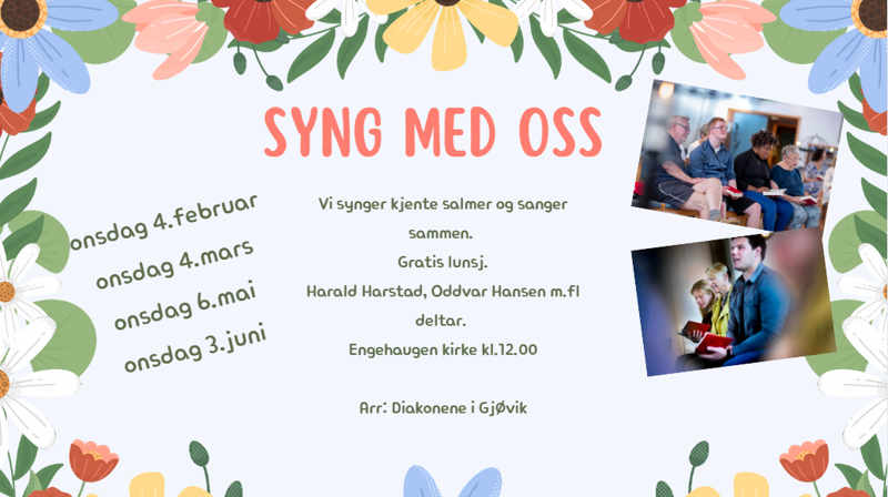 Syng med oss! Våren 2026