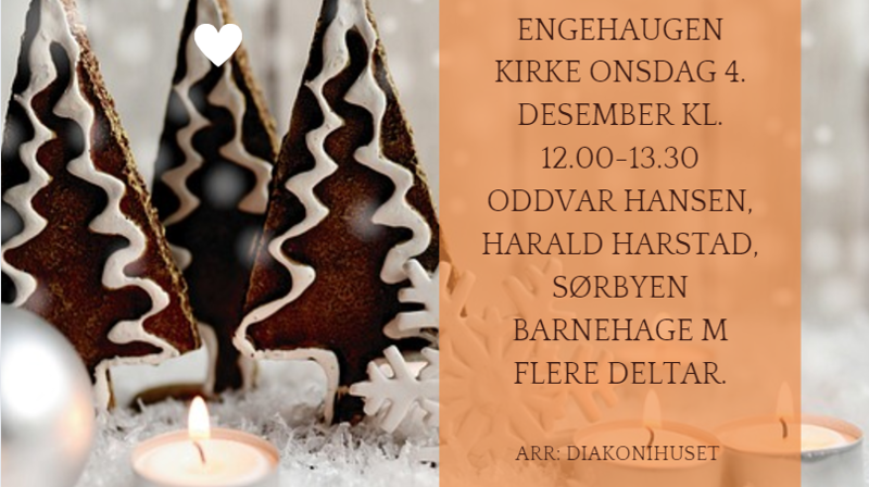 Syng med oss & Julelunsj - Onsdag 04.12.2024