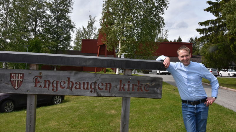 Andreas Danbolt (39) blir ny prest i Engehaugen og Gjøvik