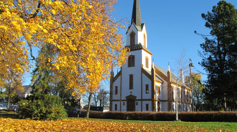 I en kirke midt i byen...