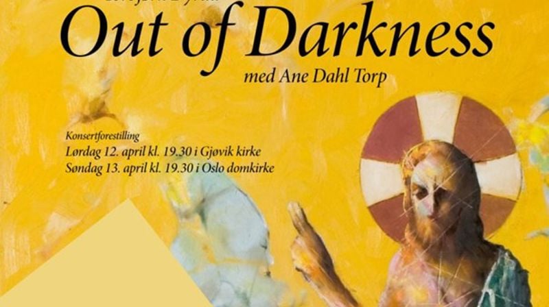 "Out of Darkness" - En konsertforestilling i Gjøvik kirke 12. april 2025 kl 19.30