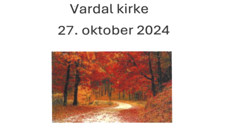 Gospelnight i Vardal kirke 27. oktober 2024 kl 18.00