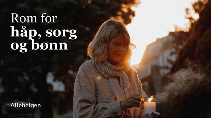 Velkommen til kirken på Allehelgen 1. og 2. november