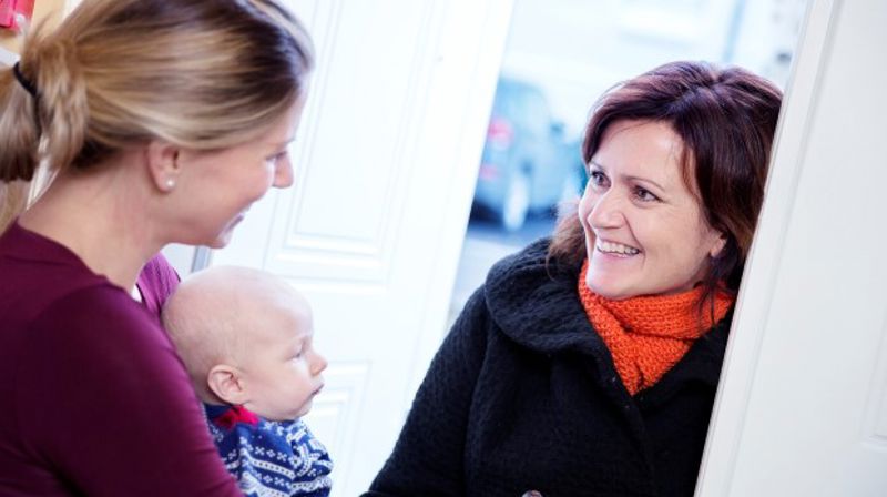 Home-Start Familiekontakten Norge. (Foto: HSF bildebase).