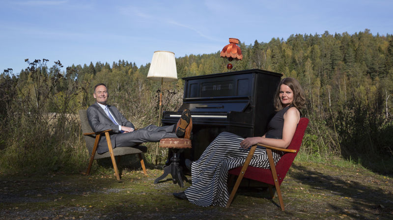 Vi gleder oss over å høre duoen "20 fingre" med Kristin Fyrand Mikkelsen og Gunnar Flagstad 13. februar (foto: Tom Henning Bratlie).