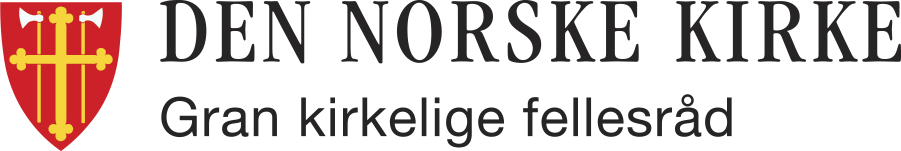 Gran kirkelige fellesråd logo