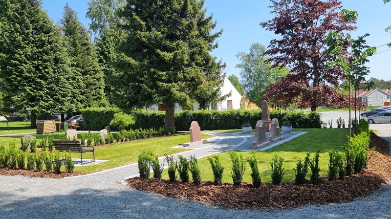 Navnet minnelund Frivoll gravplass