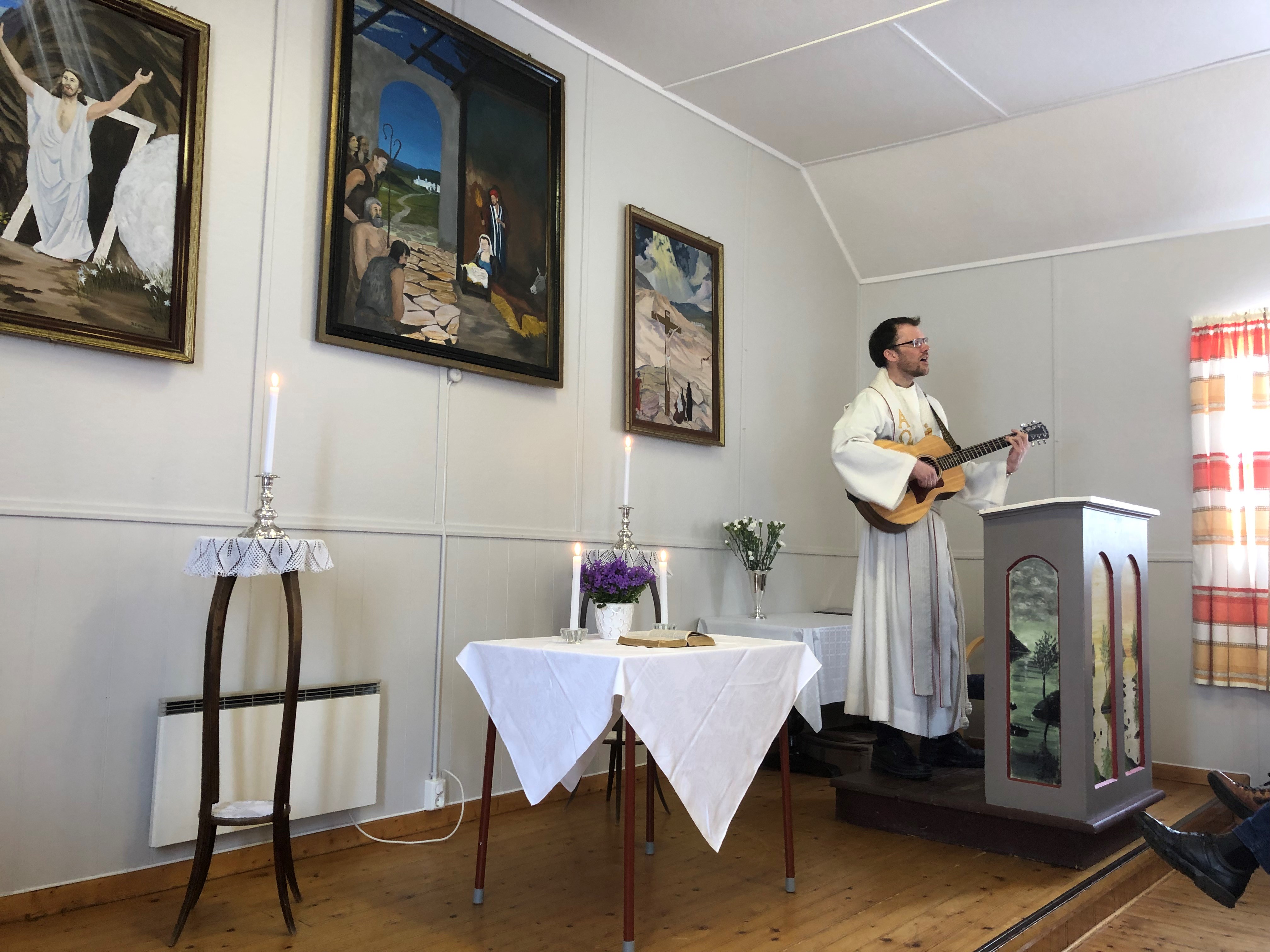 J&#248;rund &#216;verby H&#229;kedal, ny sokneprest i Hadsel.