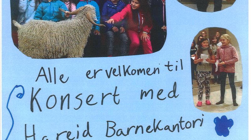 KONSERT "Gud er glad i deg"