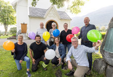 Velkomen til døgnopa kyrkje i Hareid laurdag 16.- søndag 17. september. Foto: Andreas Bjerknes/Vikebladet Vestposten 