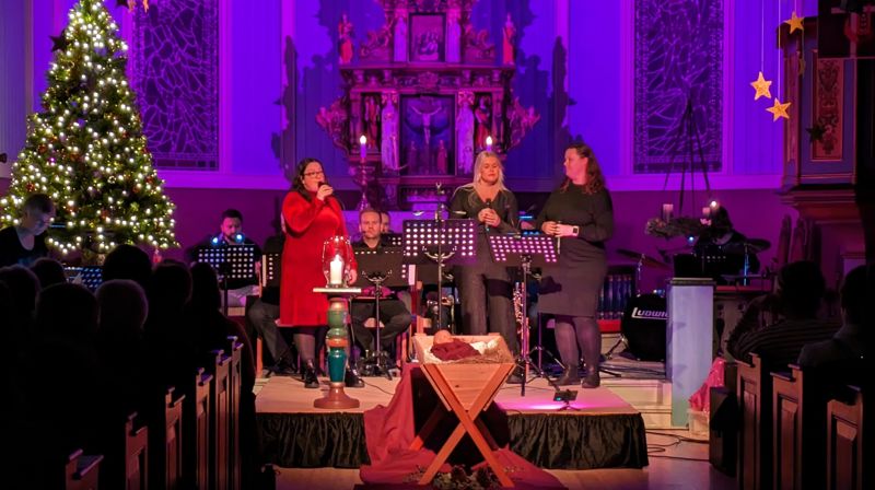 Min favoritt-konsert i Hareid kyrkje 21.12. klokka 21. Foto: Hareid sokn