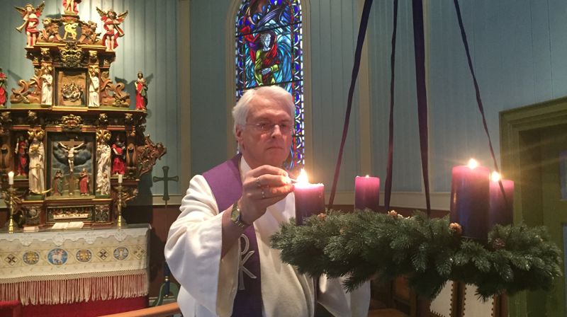 Julehelsing frå sokneprest Leidulv Ø. Grimstad