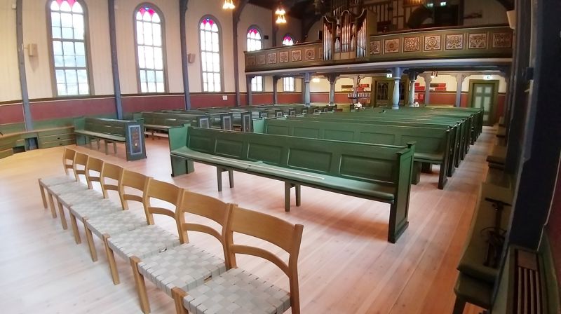 Gjenopning av kyrkja pr 16.04.2021