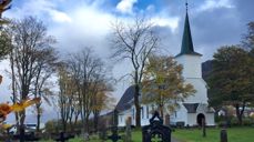 Hareid kyrkje hausten 2018