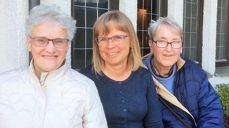 Diakon Lisbeth Skilhagen Haaheim fra Skåre menighet hadde med seg noen av sine deltakere fra Klubb 83 til samlingen i Nordheim kirke.