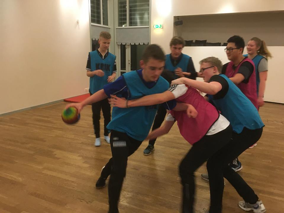 KRIK står for Kristen Idrettskontakt, noe som tydelig fremkommer her...