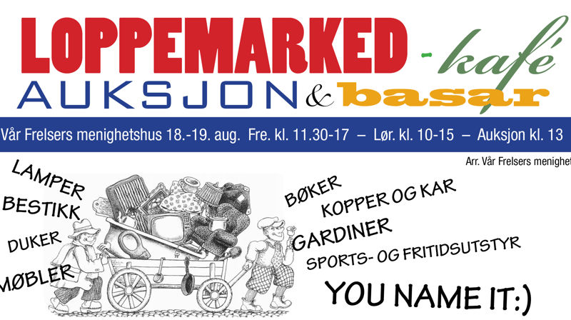 Lopper til menighetshus og trosopplæring