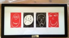 Hvem får prisen i år? Barn er bra!-prisen er et linotrykk etter skisser tegnet av Barnas Råd i 2011.