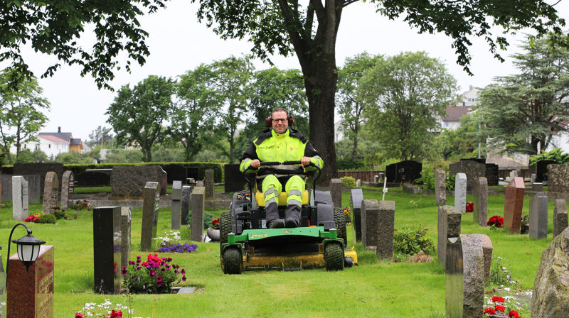 Slik stelles gravplassene om sommeren