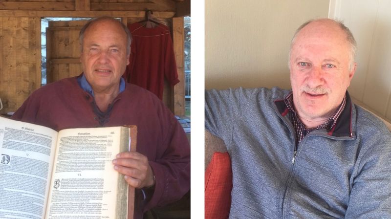 Bertel Aasen (t.v.) og Oddbjørn Stjern (t.h.)