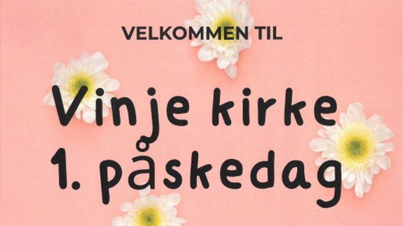 Påskelunsj i Vinje kirke