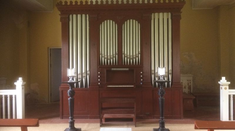 Gomnæs-orgelet i Hole gravkapell