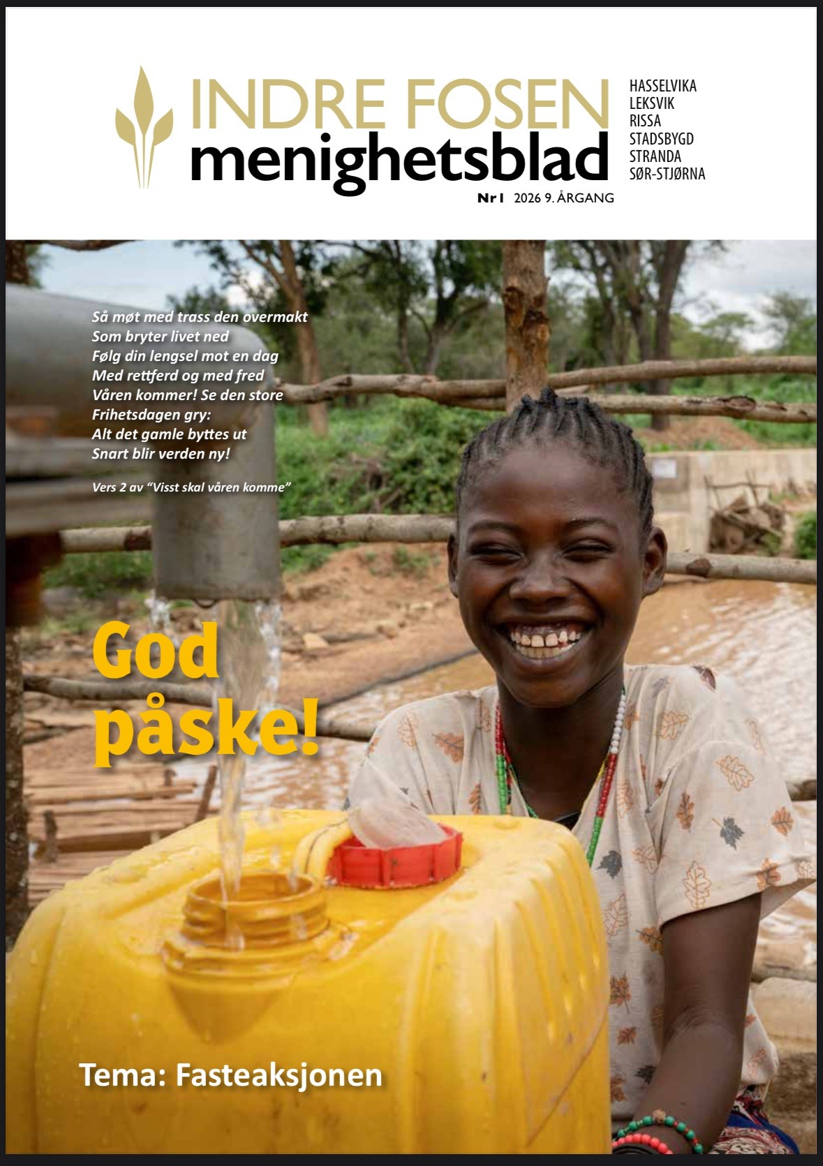 Indre Fosen menighetsblad nr. 1 - 2026