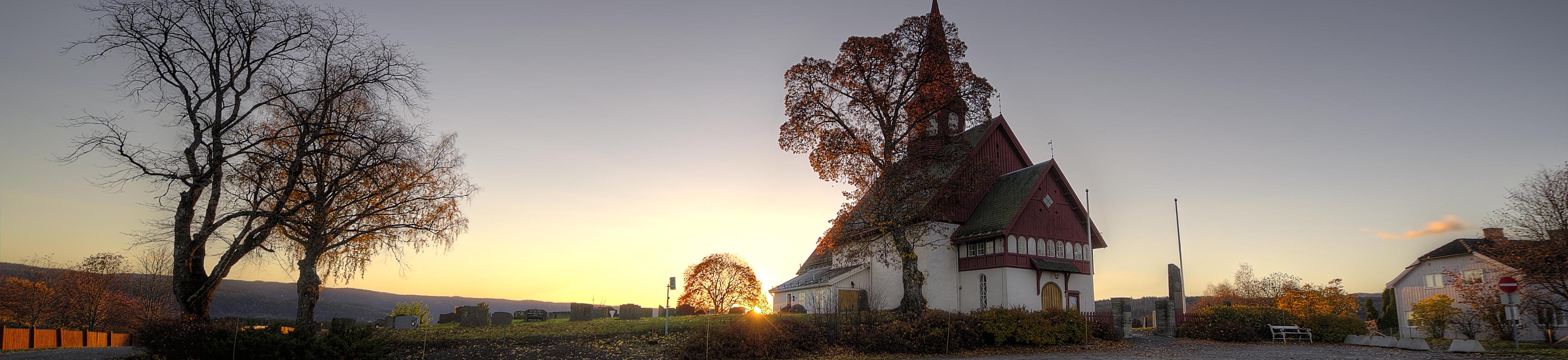 Toppbilde for Kirken i Kongsberg og Sandsvær