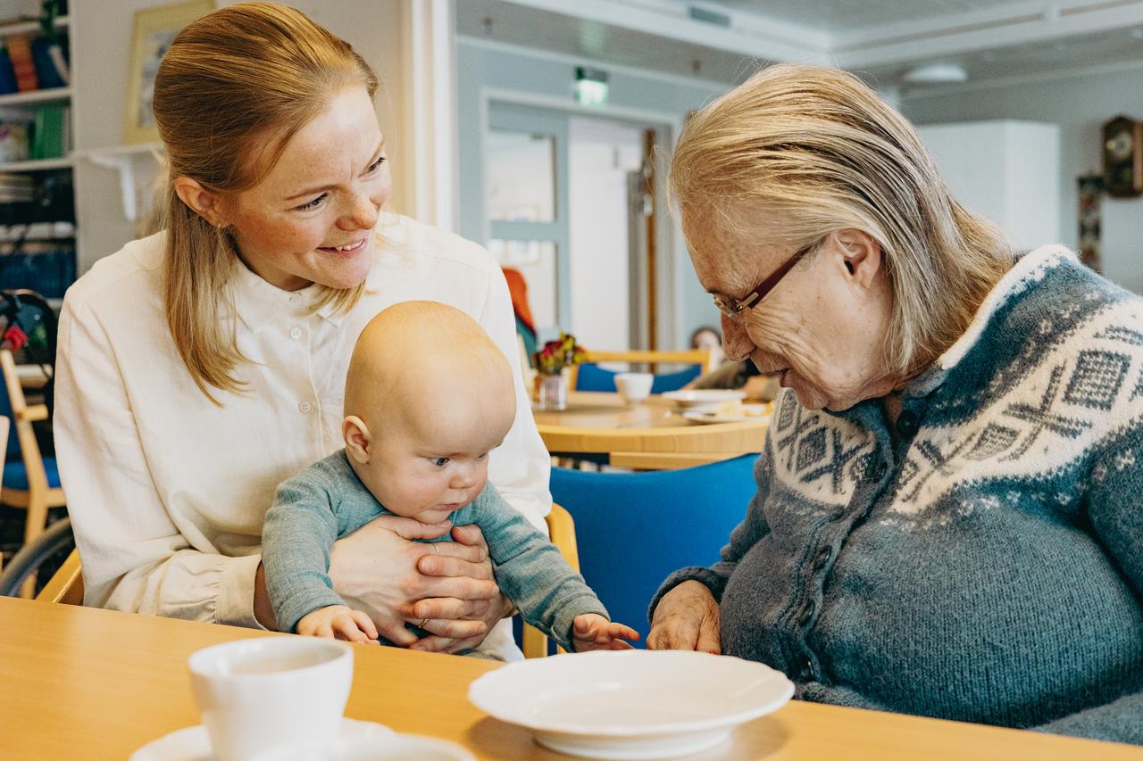 Åpen kafe på Efteløt menighetshus