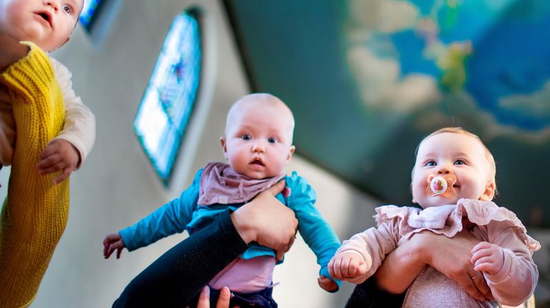 Velkommen til babysang i Oppsal kirke!