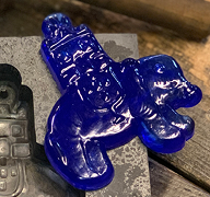 Glasspynt fra lysekronene 2020