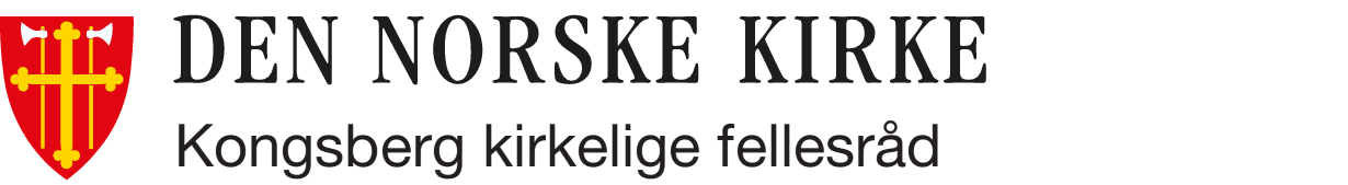 Kirken i Kongsberg og Sandsvær logo