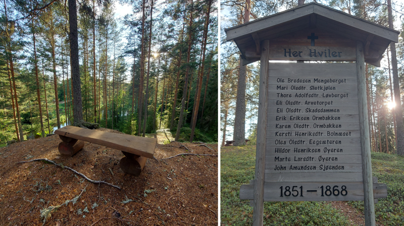 Den gamle gravplassen på Lundersæter