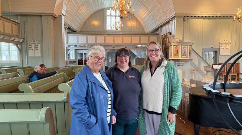 Åpen kirke sommeren 2025