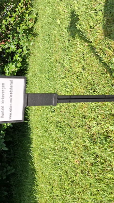 "Kontakt kirkevergen" - Vi trenger å få kontakt med deg.