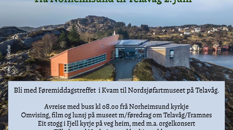 Blåtur til Nordsjøfartmuséet 2. juni