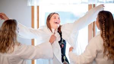 Bilete av konfirmantar