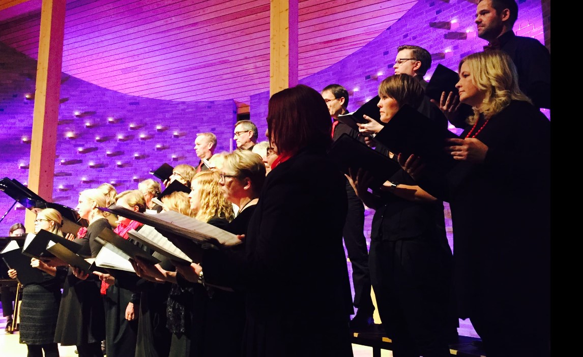 Tunklang vokalensemble i Berg arbeidskirke